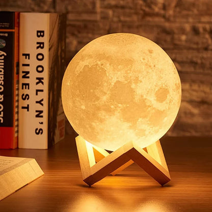 7 Color Moon Lamp (15 Cm)