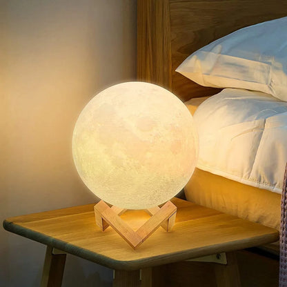 7 Color Moon Lamp (15 Cm)