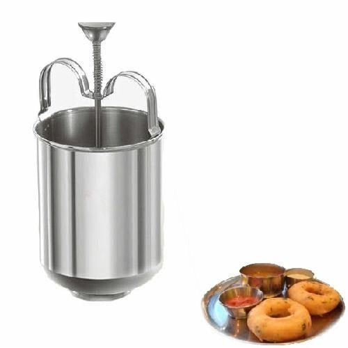 Stainless Steel Medu Vada Maker Machine with Stand for Kitchen