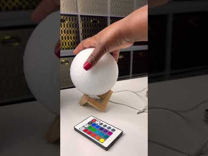 7 Color Moon Lamp (15 Cm)